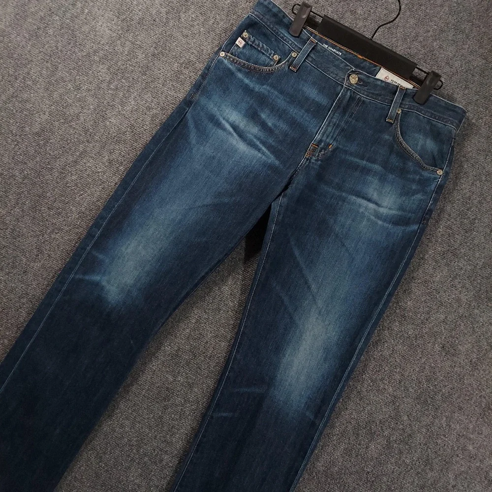 AG Adriano Goldschmied The Graduate Jeans Mens 32x34 Blue Slim Straight Pants